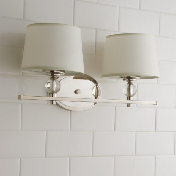 BS10036.1.BS10036PN Crystal Accent Vanity Light – 2 Light – view 2