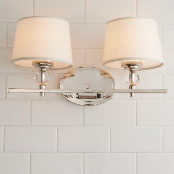 BS10036.2.BS10036PN Crystal Accent Vanity Light – 2 Light – view 3