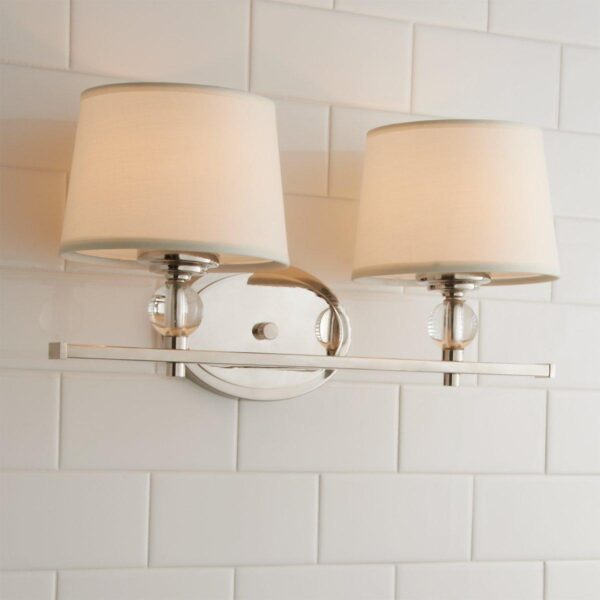 BS10036.3.BS10036PN Crystal Accent Vanity Light – 2 Light – view 4