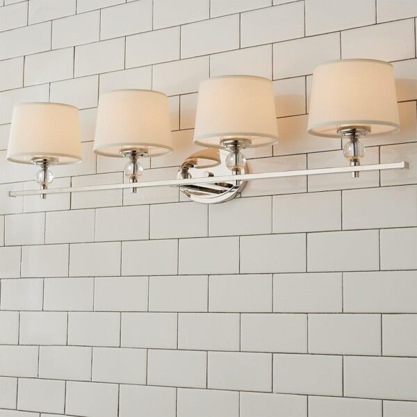 BS13046.0.BS13046PN Crystal Accent Vanity Light – 4 Light