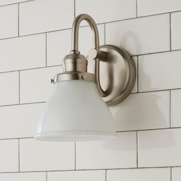 Montpelier Bath Sconce – Milk – view 2