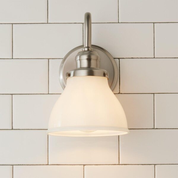 Montpelier Bath Sconce – Milk – view 4