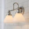 Montpelier Vanity Light – 2 Light – Milk – view 3