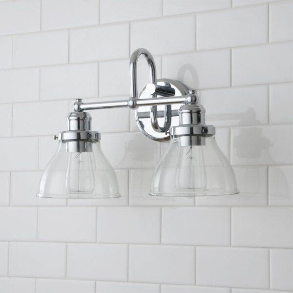 Montpelier Vanity Light – 2 Light – Clear – view 3
