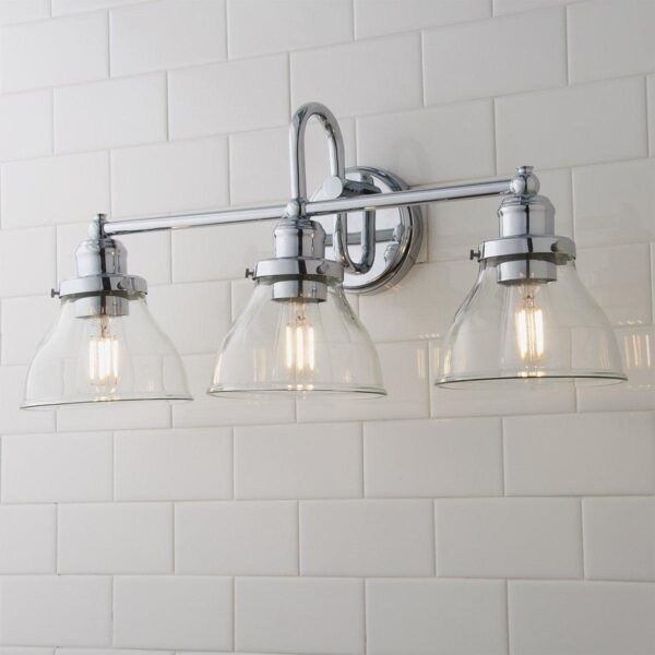 BS15073C.0.BS15073CCH Montpelier Vanity Light – 3 Light – Clear