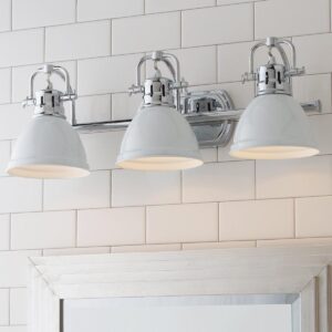 Classic Dome Shade Vanity Light – 3 Light