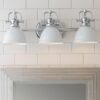 Classic Dome Shade Vanity Light – 3 Light – view 2