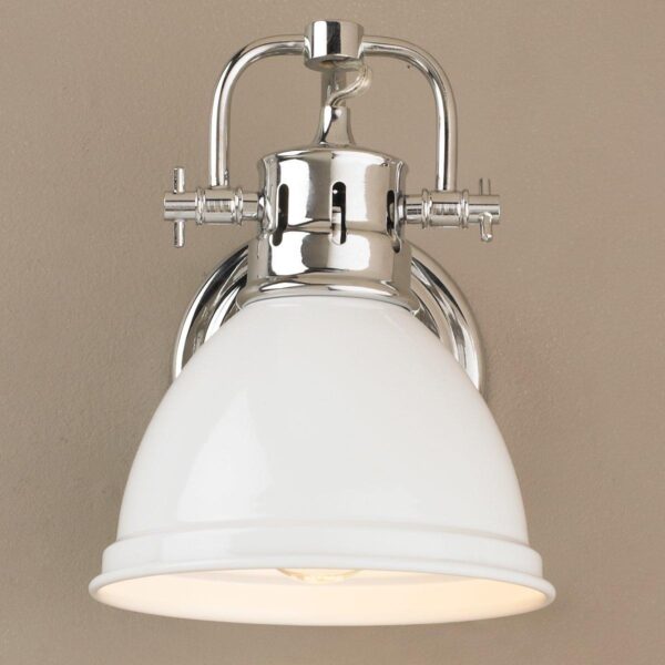 BS15085.0.BS15085CW Classic Dome Shade Bath Sconce