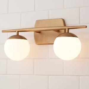 Linear Globe Vanity Light – 2 Light