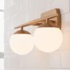 BS16004.2.BS16004SB Linear Globe Vanity Light – 2 Light – view 3