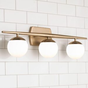 Linear Globe Vanity Light – 3 Light