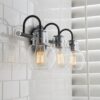 Vintage Arc Shade Vanity Light – 3 Light – view 3