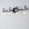 Vintage Arc Shade Vanity Light – 4 Light
