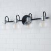 Vintage Arc Shade Vanity Light – 4 Light – view 2