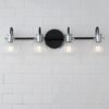 Vintage Arc Shade Vanity Light – 4 Light – view 4