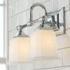 Refined Classic Vanity Light – 2 Light – Opal Glass – view 3