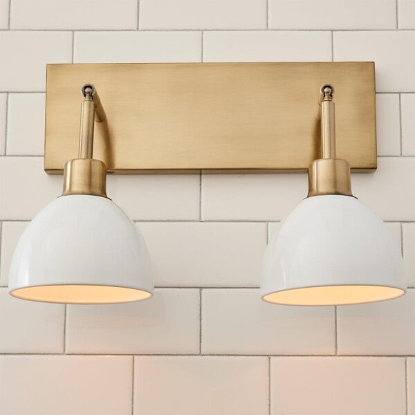 BS17045A.1.BS17045AGW Young House Love Dapper Vanity Light – 2 Light – view 2