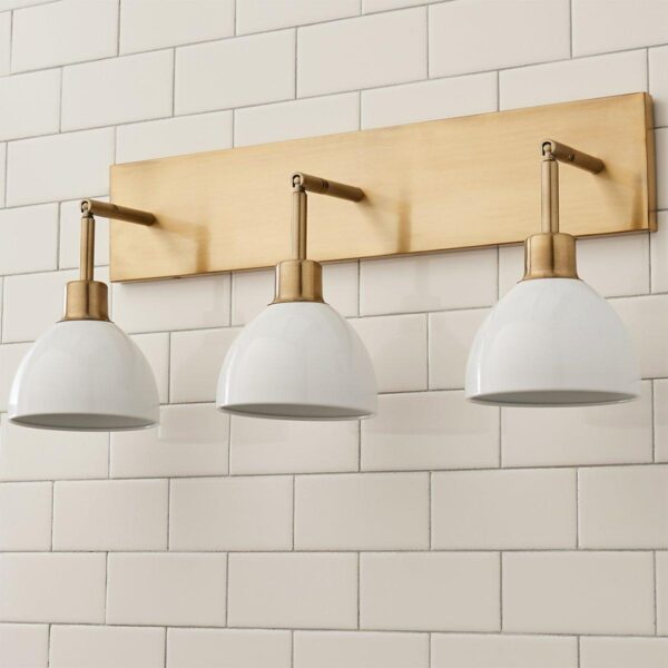 Young House Love Dapper Vanity Light – 3 Light – view 3