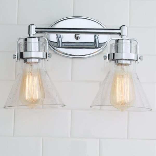 BS17104.1.BS17104CH Coastal Flair Vanity Light – 2 Light – view 2