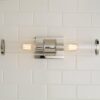 BS17107.1.BS17107PN Simple Glass Cylinder Sconce – 2 Light – view 2