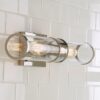 BS17107.2.BS17107PN Simple Glass Cylinder Sconce – 2 Light – view 3