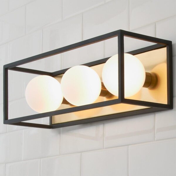 BS17140.0.BS17140AB Boxed Globe Vanity Light -3 Light