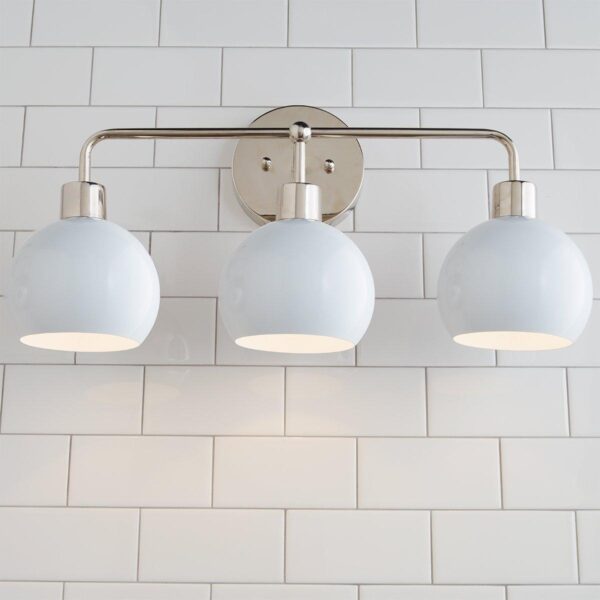 BS18003.1.BS18003NW Young House Love Bubble Vanity Light – 3 Light – view 2