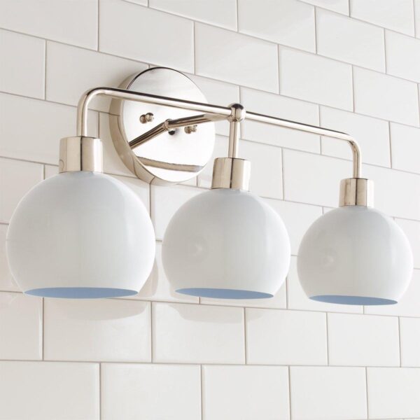 BS18003.5.BS18003NW Young House Love Bubble Vanity Light – 3 Light – view 3