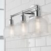 Prismatic Glass Vanity Light – 3 Light – view 4
