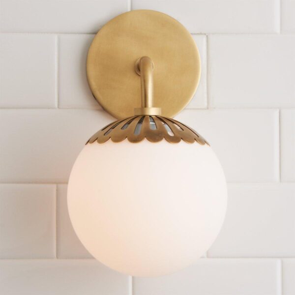 BS18033.1.BS18033AB Dewdrop Globe Sconce – view 2