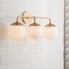 Dewdrop Globe Vanity Light – 3 light