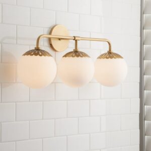 Dewdrop Globe Vanity Light – 3 light