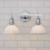 BS18070.2.BS18070WC Truncated Cone Shade Vanity Light – 2 light – view 3