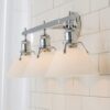 BS18071.2.BS18071WC Truncated Cone Shade Vanity Light – 3 light – view 3