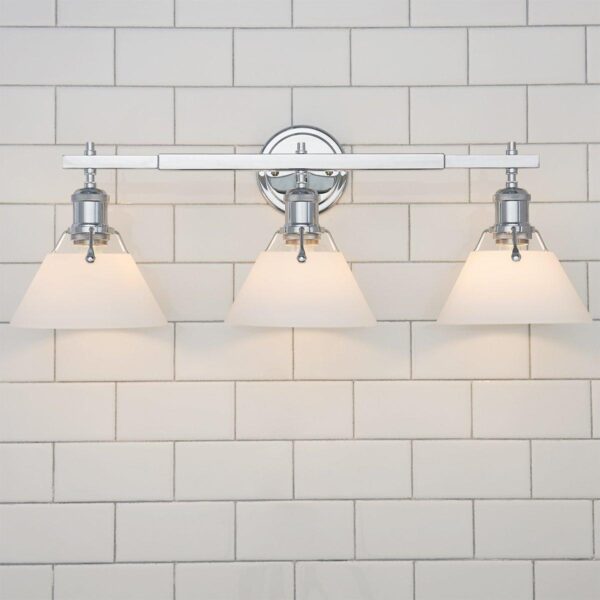 BS18071.3.BS18071WC Truncated Cone Shade Vanity Light – 3 light – view 4