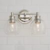 BS18074.2.BS18074PN Volta Glass Vanity Light – 2 Light – view 3