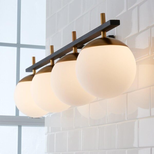 Harmony Globes Vanity Light – 4 light – view 3