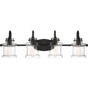 BS18093.0.BS18093BK Hatteras Jar Vanity Light – 4 Light