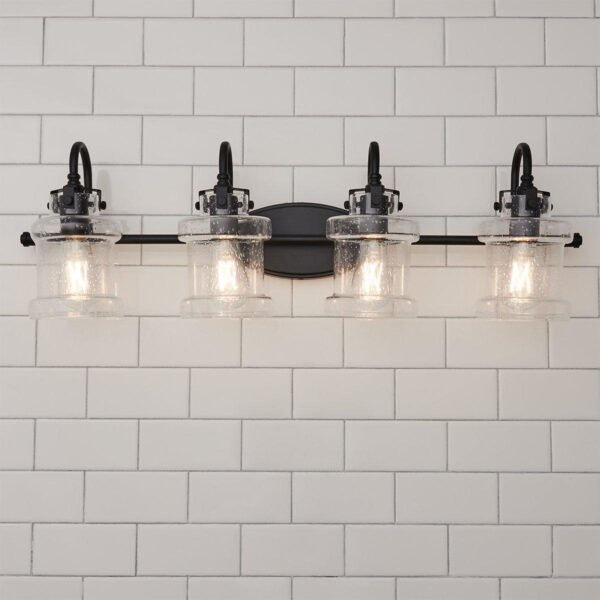 Hatteras Jar Vanity Light – 4 Light – view 3