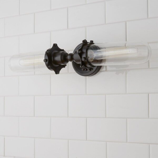 BS18100.1.BS18100BZ Double Bullet Sconce – Large – view 2