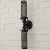 Mesh Double Cylinder Sconce – view 2