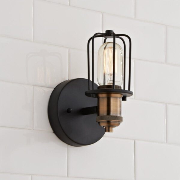 Warehouse Cage Bath Sconce – view 4