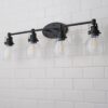 BS18128.1.BS18128BK Soft Seeded Vanity Light – 4 Light – view 2