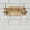 Tapered Spike Vanity Light – 2 Light – view 4
