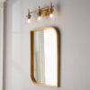 Tapered Spike Vanity Light – 3 Light – view 4