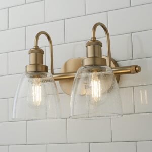 BS18162.0.BS18162AB Versatile Vanity Light – 2 Light