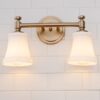 BS18167.3.BS18167AB Mercer White Glass Vanity Light – 2 Light – view 4