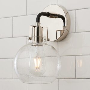 BS18259.0.BS18259KN Hinley Seeded Glass Sconce