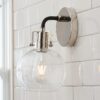 Hinley Seeded Glass Sconce – view 3