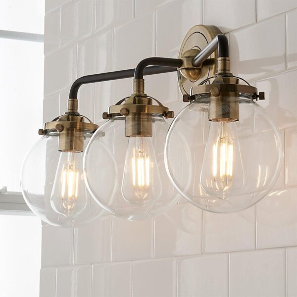 BS18307.2.BS18307KB Mod Mix Clear Globe Vanity Light – 3 Light – view 3